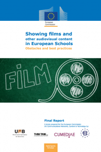 Portada Film Education in Europe: Showing films and other audio-visual content in European Schools. Obstacles and best practices (FilmEd)
